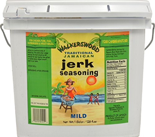 Walkerswood Jamaican Jerk Seasoning Mild Jumbo, 128 Ounce von Walkerswood