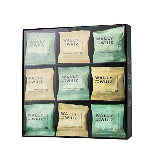 Wally and Whiz – The Easter Box – Gourmet Fruchtgummis – 2 leckere Ostern Geschmackskombinationen – Lecker Vegan Ostern Süßigkeiten – Gluten und Allergenfrei Weingummi - 297g von Wally And Whiz