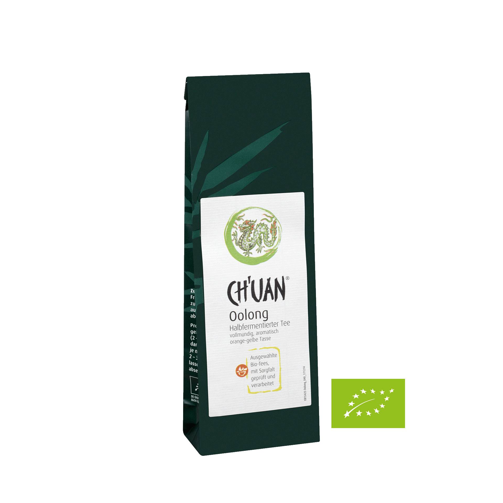 CH'UAN Oolong Tee BIO 40 g Bio - Halb-fermentierter grüner Tee - vegan - von Walther Schoeneberger Pflanzensaftwerk von Walther Schoeneberger Pflanzensaftwerk