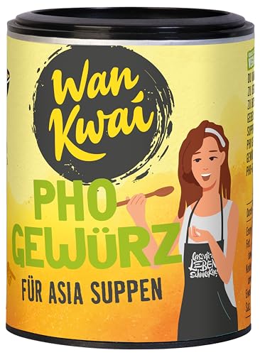 Wan Kwai Pho Suppen Gewürzmischung 40g – Unverkennbarer Pho-Geschmack für deine selbsgemachte Pho Suppe. von Wan Kwai