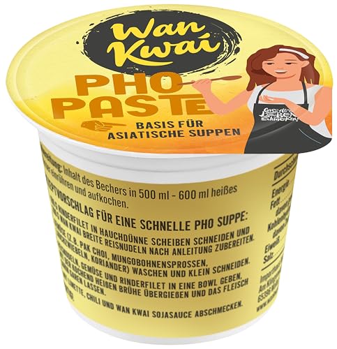 Wan Kwai Pho Paste - 40g – Authentische Basis für die köstliche Pho Suppe und asiatische Gerichte von Wan Kwai