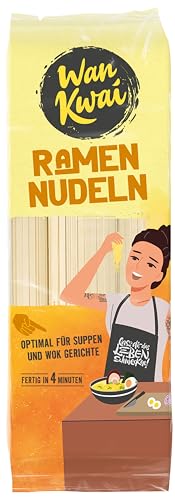 Wan Kwai Ramen Nudeln 300g – Authentischer Genuss für deine asiatische Küche. Vielseitig einsetzbar, schnell zubereitet, hochwertige Zutaten. Ideal für Suppen und Wok-Gerichte. von Wan Kwai