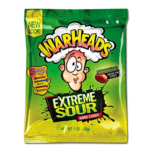 WARHEADS Hard Candy Extrem Sauer, 28 g von Warheads