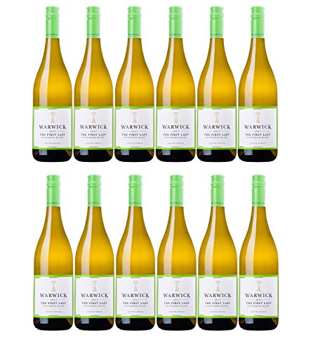 Warwick Estate The First Lady Sauvignon Blanc Western Cape Weißwein Wein trocken Südafrika I Versanel Paket (12 x 0,75l) von Warwick Estate