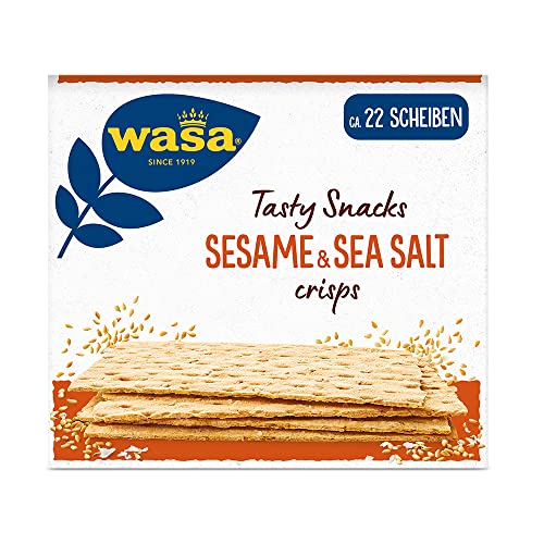 Wasa Knäckebrot Delicate Sesam & Meersalz, 190 g von Wasa