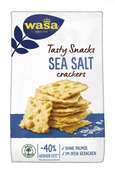 Wasa Tasty Snacks Sea Salt Crackers von Wasa