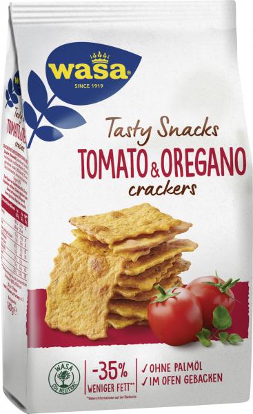 Wasa Knäckebrot Delicate Crackers Tomate & Oregano von Wasa
