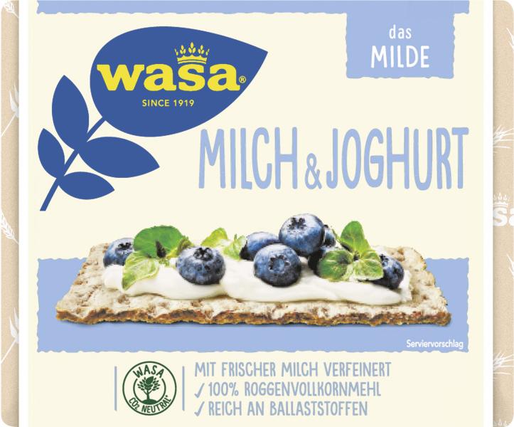 Wasa Knäckebrot Milch & Joghurt von Wasa