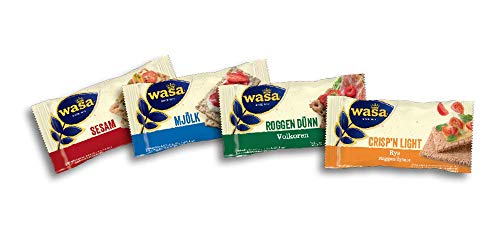 Wasa Knäckebrot Sortiment - 100 Stück von Wasa