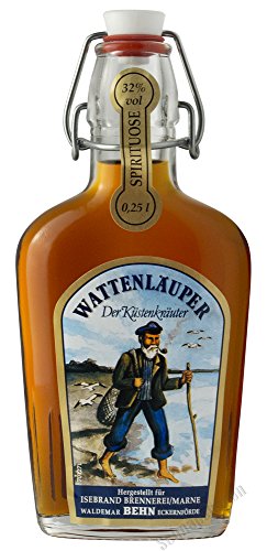 Behn Wattenläuper 32% Vol. 0,2l Taschenflasche Küstenkräuter von Wattenläuper