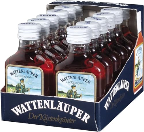 Wattenläuper | Küstenkräuter | 12 x 10ml | Taschenflasche | Kräuter der heimischen Küste | aus Schleswig- Holstein von Wattenläuper