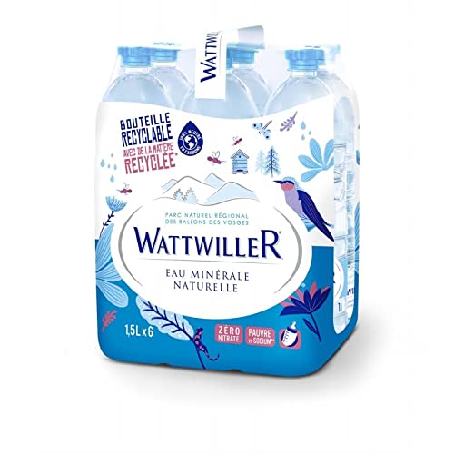 Wattwiller Mineralwasser, natürlich, 6 x 1,5 l, Verkauf pro Einheit von Wattwiller