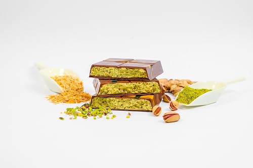 Dubai Schokolade Pistazie 2x200g - Dubai-Schokolade mit Pistazien und Kadayif, Dubai schoko, Dubai chocolate, süßigkeiten, chocolate dubai, schokobrunnen süssigkeiten original von WeNatur