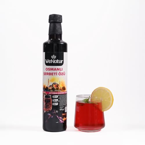 WeNatur Ottoman Sherbet Extract - Traditioneller Ottoman-Geschmack, Natürliche Inhaltsstoffe, Zusatzstofffreie Formel, Natürliche Kräuter und Gewürze, Die Das Immunsystem Starken (670 g) von WeNatur