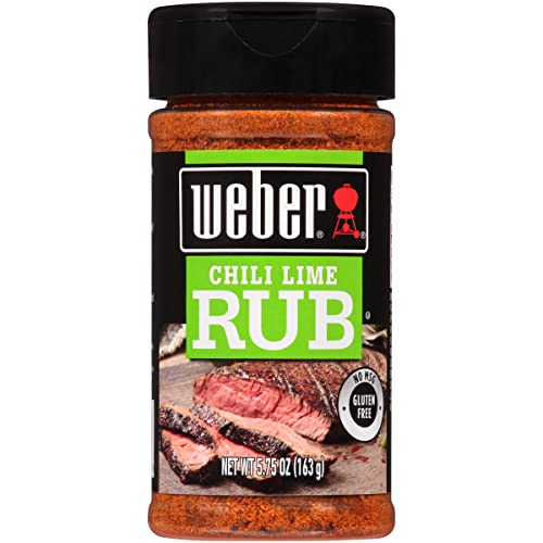 Weber Chili Lime Rub, 5.75 Ounce Shaker von Weber