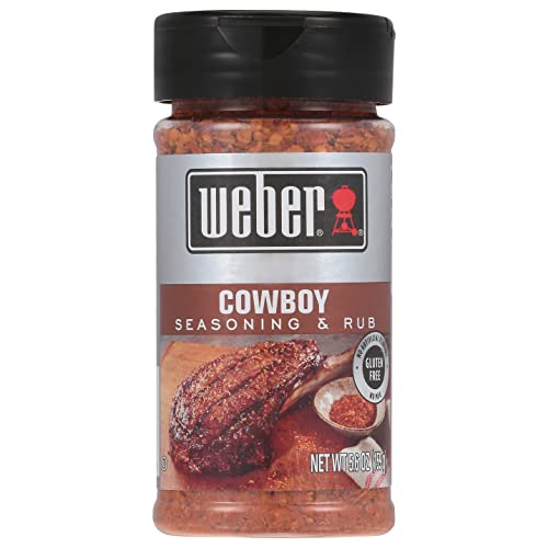 Weber Cowboy Seasoning, 5.6 Ounce Shaker (Pack of 6) von Weber