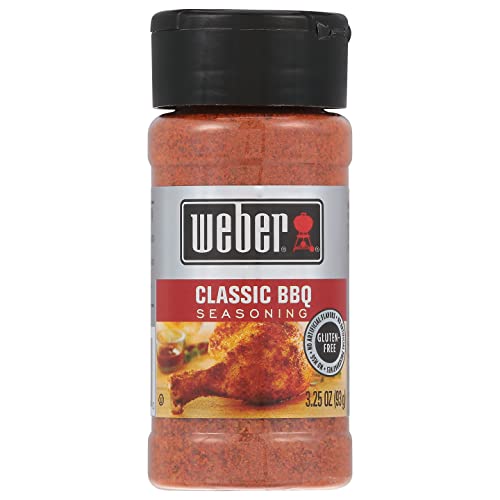 Weber Grill BBQ Rub, Classic, 3.25-Ounce (Pack of 6) von Weber