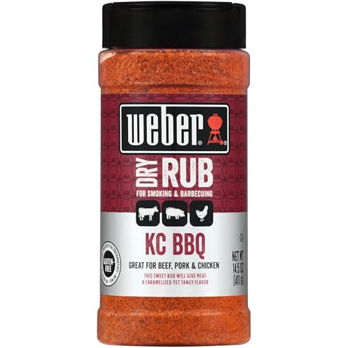 Weber KC BBQ Dry Rub, 14.5 Ounce Shaker von Weber