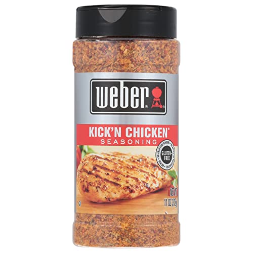 Weber Kick'n Chicken Seasoning, 11 Ounce Shaker von Weber