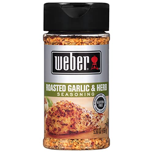 Weber Roasted Garlic & Herb Seasoning (6.25 oz) 2 Pack von Weber
