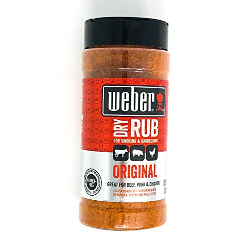 Weber Smoking and Barbecuing Original Dry Rub, 15.25 Ounce von Weber