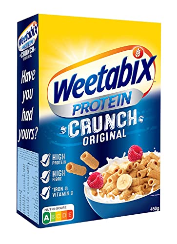 Weetabix Protein Crunch, 4er Pack (4 x 450 g) von Weetabix