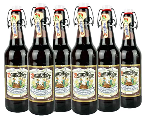 1. Dampfbierbrauerei Zwiesel Zwieseler - DAMPFBIER - in der Bügelflasche - Alc. 5% Vol (6er Pack Dampfbier) von Wegmann