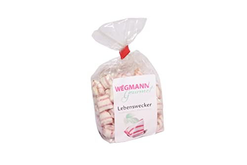 Bonbons 125g - Premium Qualität - zum schenken oder selber naschen (Lebenswecker 125g -Pfefferminzbonbon, erfrischend) von Wegmann