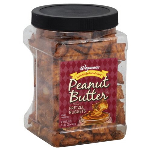 Wgmns Food You Feel Good About Gefüllte Brezel-Nuggets, Erdnussbutter gefüllt, 680 ml, 2 Stück von Wegmans