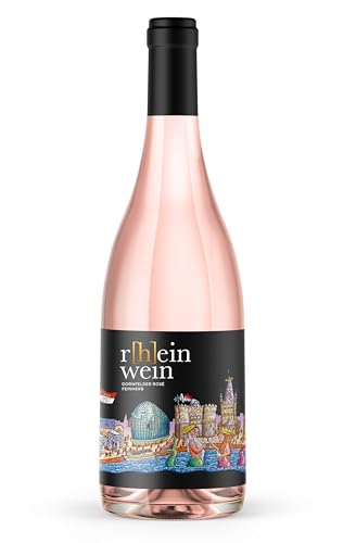 r[h]einwein Tilly Köln | Dornfelder Rosé, feinherb | 12% Vol. | 750ml Einzelflasche |Deutscher Qualitätswein Pfalz | 2022 von WeiLa