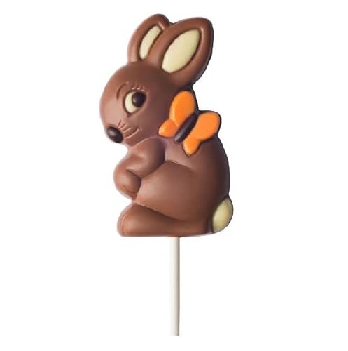 Weibler Confiserie Schokoladen Lolly Hase mit Schmetterling 35 g von Weibler