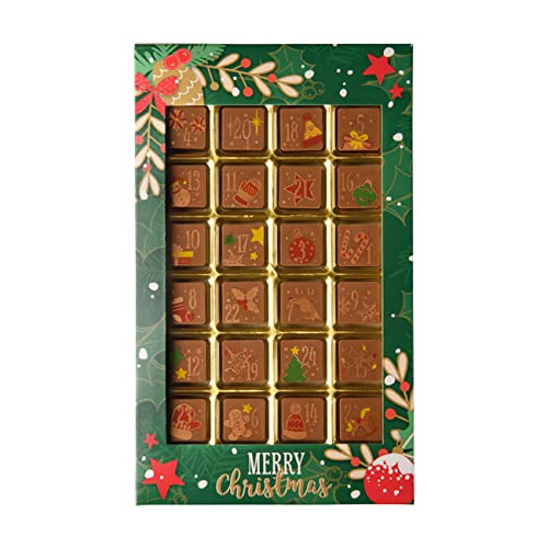 Weibler Confiserie Tafel Adventskalender klassich Vollmilch 120 g von Weibler