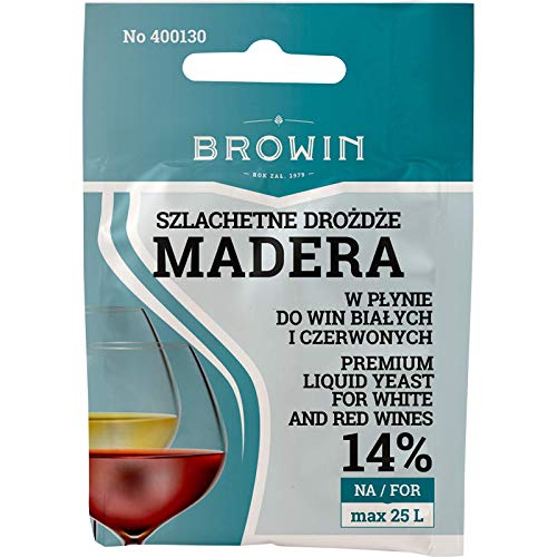 Wein Flüssighefe – Madera 20ml | BROWIN | Weinhefe | Hefekultur | Wein-hefe | Heferasse von Wein Flüssighefe