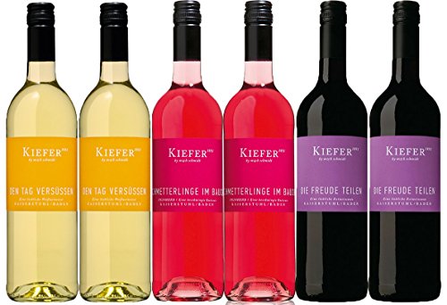 Kiefer - Junge Poeten - Probierpaket - fruchtig von Wein-Geschenke und Trends