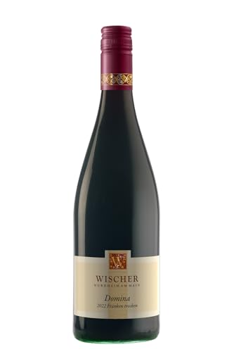 WEIN WISCHER Rotwein Domina trocken Qualitätswein [1,0 l] Franken Wischer Nordheim am Main Frankenwein jetzt genießen! von Wein Wischer Nordheim am Main