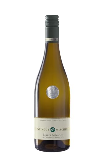 WEIN WISCHER Weißwein Blauer Silvaner halbtrockenfeinherb Spätlese [0,75 l] Franken Weingut Wischer - Gutsabfüllung Frankenwein jetzt genießen! von Wein Wischer Nordheim am Main