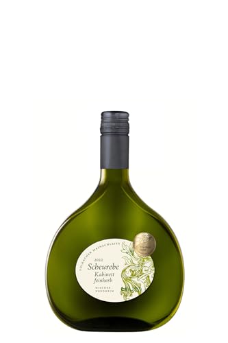 WEIN WISCHER Weißwein Scheurebe halbtrockenfeinherb Kabinett [0,75 l] Franken Weingut Wischer - Gutsabfüllung Frankenwein jetzt genießen! von Wein Wischer Nordheim am Main