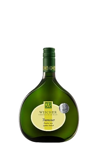 WEIN WISCHER Weißwein Traminer trocken Spätlese [0,75 l] Franken Wischer Nordheim am Main Frankenwein jetzt genießen! von Wein Wischer Nordheim am Main