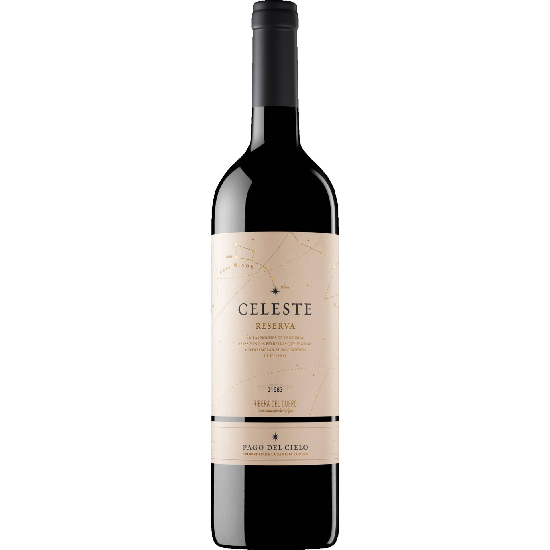 Celeste Tempranillo Reserva, Ribera del Duero DO, Kastilien - León, 2019, Rotwein von Wein Wolf GmbH,53227,Bonn,Deutschland