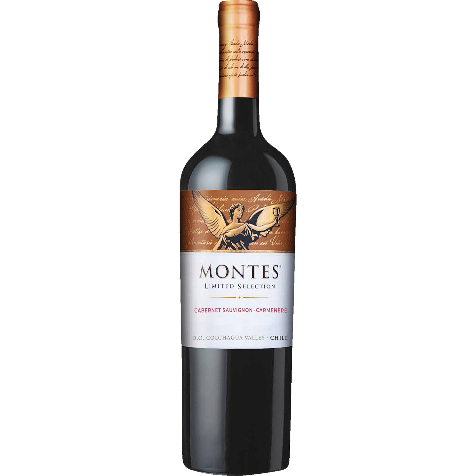 Montes Limited Selection CS Carménère, Valle de Colchagua, Valle Central, 2022, Rotwein von Wein Wolf GmbH,53227,Bonn,Deutschland