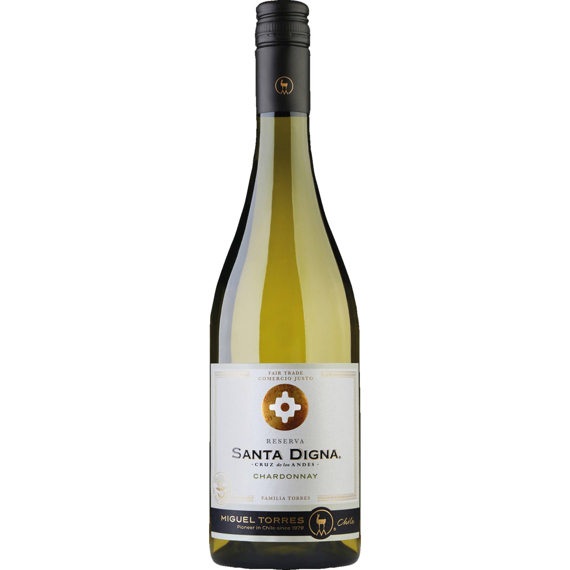 Santa Digna Chardonnay Reserva, Valle Central, Valle Central, 2023, Weißwein von Wein Wolf GmbH,53227,Bonn,Deutschland