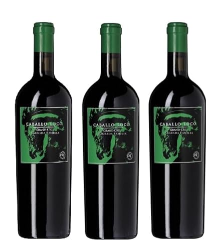 3x 0,75l - 2020er - Caballo Loco - Grand Cru - Sagrada Familia D.O. - Chile - Rotwein trocken von Wein- und Genießerparadies