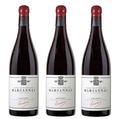 3x 0,75l - 2021er - Domaine Trapet - Rouge - Marsannay A.O.P. - Burgund - Frankreich - Rotwein trocken von Wein- und Genießerparadies