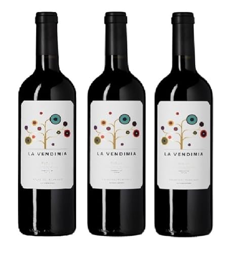 3x 1,5l - 2021er - Alvaro Palacios - La Vendimia - MAGNUM - Rioja D.O.Ca. - Spanien - Rotwein trocken von Wein- und Genießerparadies