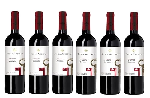 6x 0,75l - 2019er - Finca Antigua - Cabernet Sauvignon - Crianza - La Mancha D.O.P. - Spanien - Rotwein trocken von Wein- und Genießerparadies