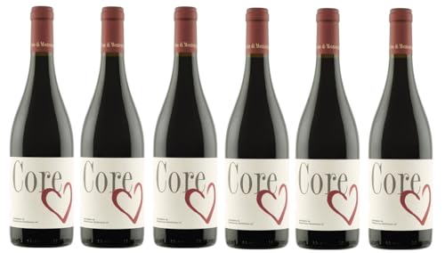 6x 0,75l - 2021er - Montevetrano - Core - Rosso - Campania I.G.P. - Kampanien - Italien - Rotwein trocken von Wein- und Genießerparadies