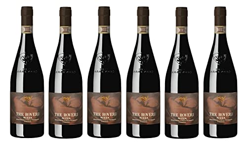 6x 0,75l - 2021er - Pico Maccario - Tre Roveri - Barbera Nizza D.O.C.G. - Piemonte - Italien - Rotwein trocken von Wein- und Genießerparadies