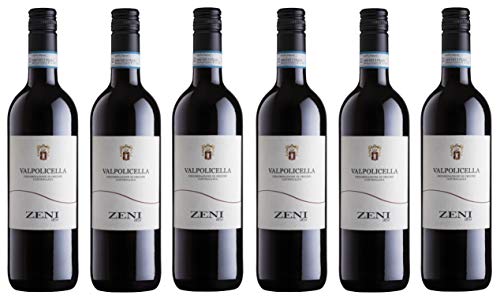 6x 0,75l - 2021er - Zeni - Valpolicella D.O.P. - Veneto - Italien - Rotwein trocken von Wein- und Genießerparadies