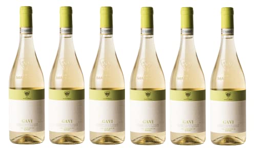 6x 0,75l - 2023er - Pico Maccario - Gavi di Gavi D.O.C.G. - Piemonte - Italien - Weißwein trocken von Wein- und Genießerparadies