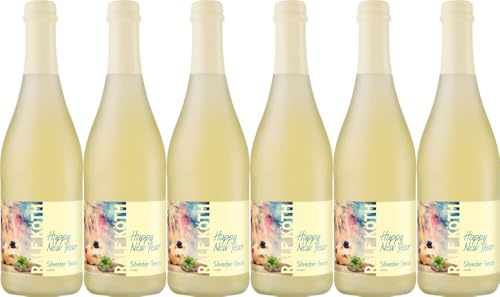 6x Happy New Year - Silvester Secco 2021 - Wein & Secco Köth GmbH - Weißwein von Wein & Secco Köth GmbH